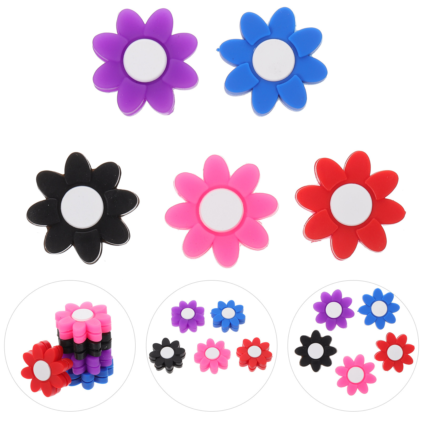 Racket Vibration Dampener - Lot de 5 Amortisseurs de Vibration