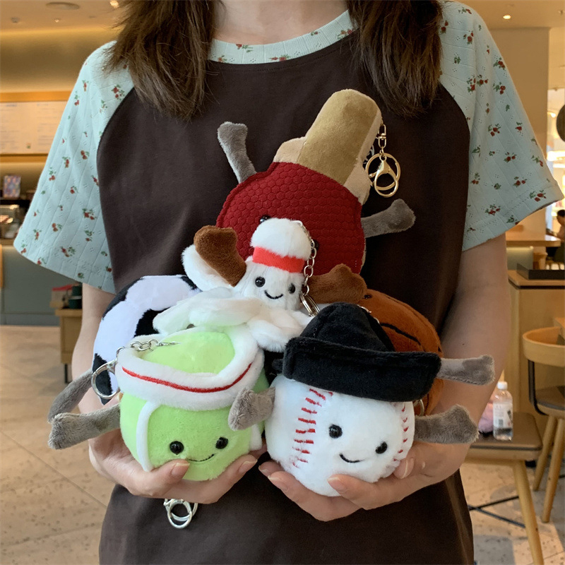 Badminton Question - Jouet en peluche série balle de