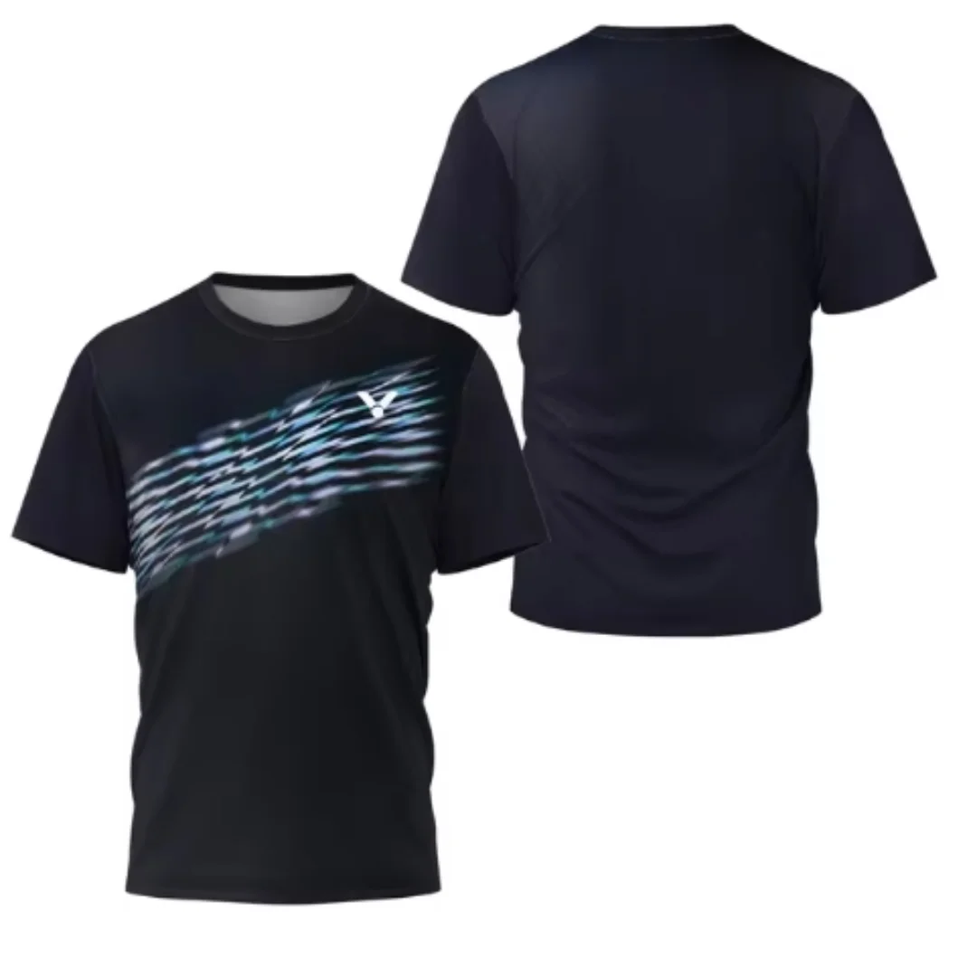 Badminton Victor - Laser néon impression hommes badminton T-shirt