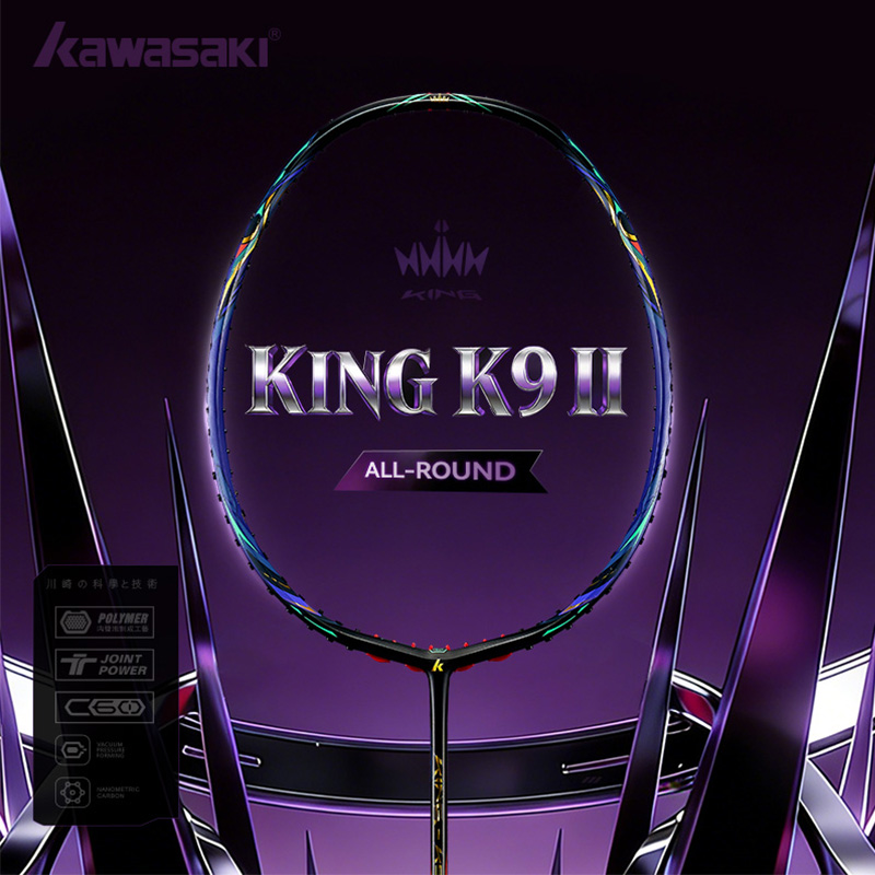 Badminton Raket - Kawasaki KING K9 4U raquette de