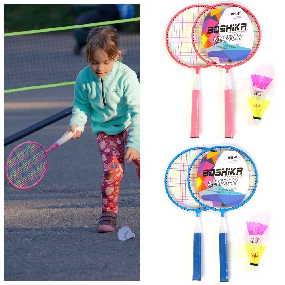 Badminton Raket - Raquettes de Badminton légères pour enfants,