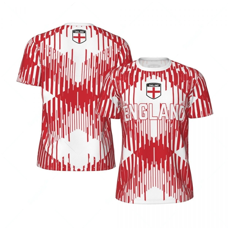 Badminton England - Angleterre drapeau graphique hommes maillot de