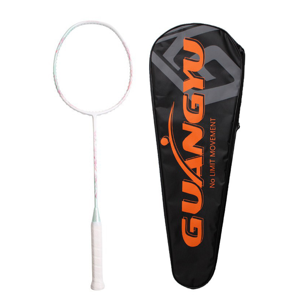 Badminton Raket - GuangYu-lanquette de Badminton ultralégère en Fiber