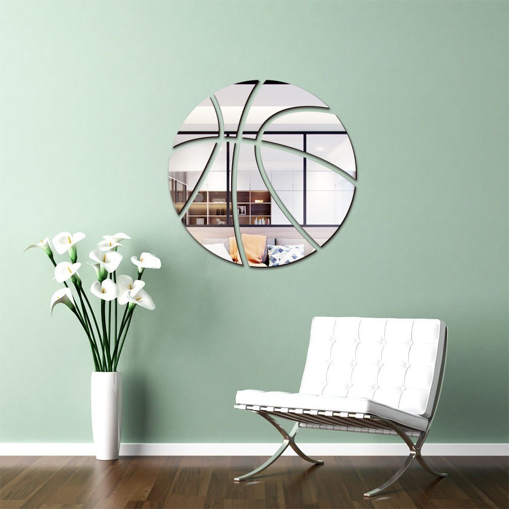 Badminton Zone - Miroir de basket-ball Stickers muraux Football