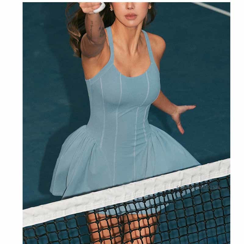 Robe de tennis pour femme avec - Badminton Outfit avis et prix