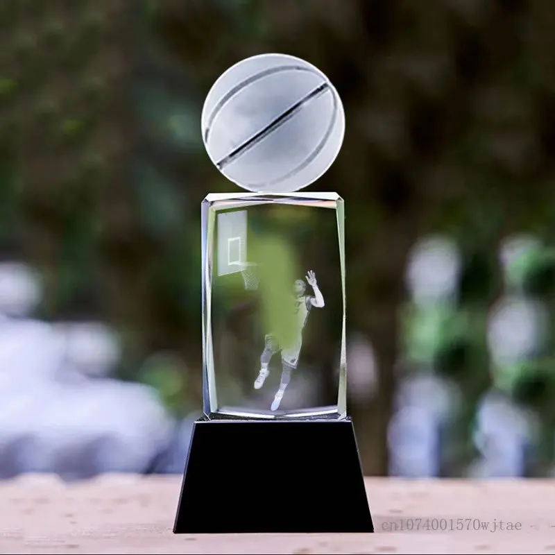Trophée en cristal personnalis - Badminton Europe avis et prix