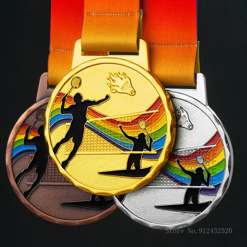 Médaille personnalisée à suspe - Badminton Europe avis et prix