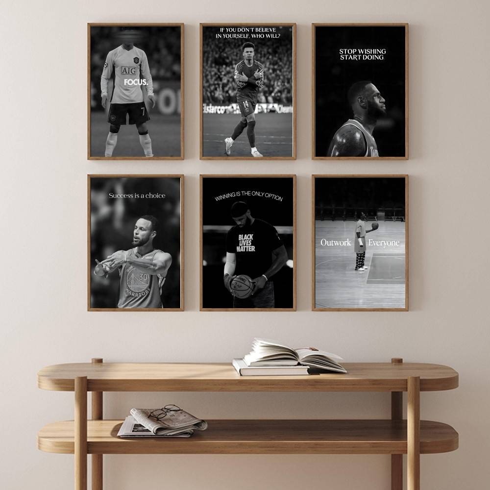Affiche de citation inspirante - Badminton Zone avis et prix