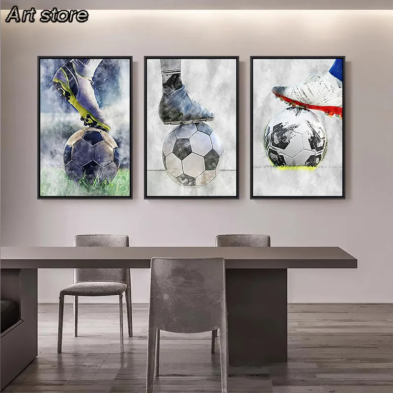Affiche de Football et de bask - Badminton Zone avis et prix