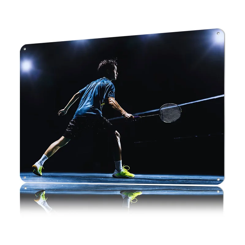 Affiche imprimée en texture 3D - Badminton Europe avis et prix