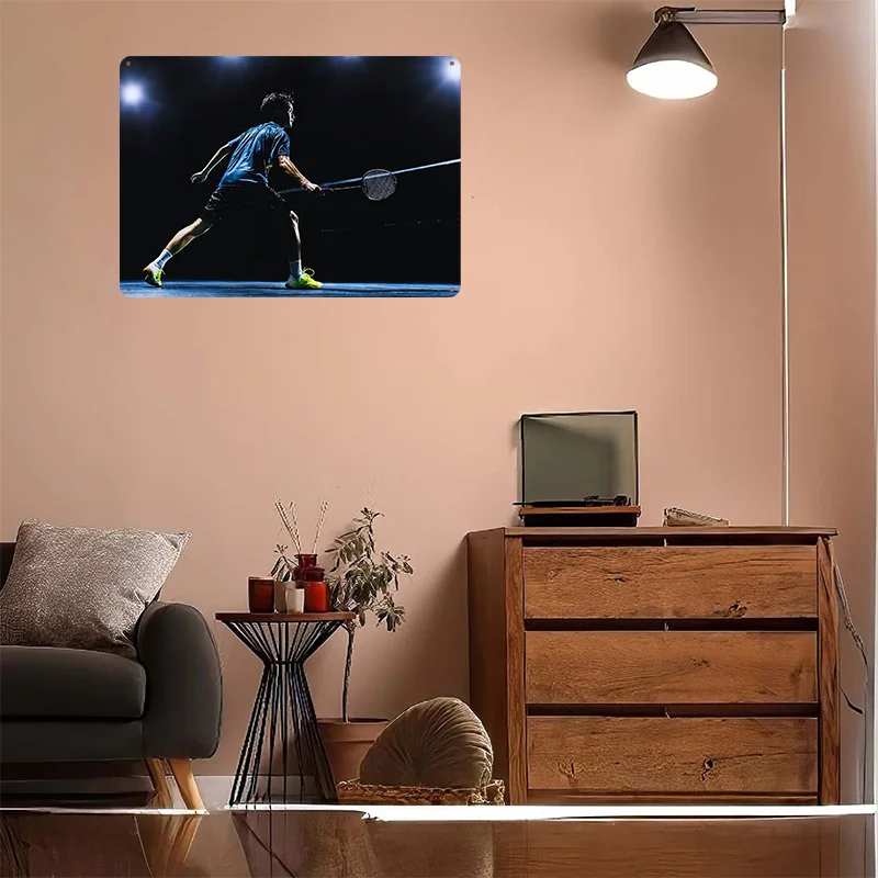 Affiche imprimée en texture 3D - Badminton Europe avis et prix