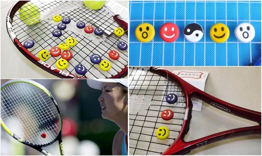 Smile National flag – raquette - Racket Vibration Dampener avis et prix